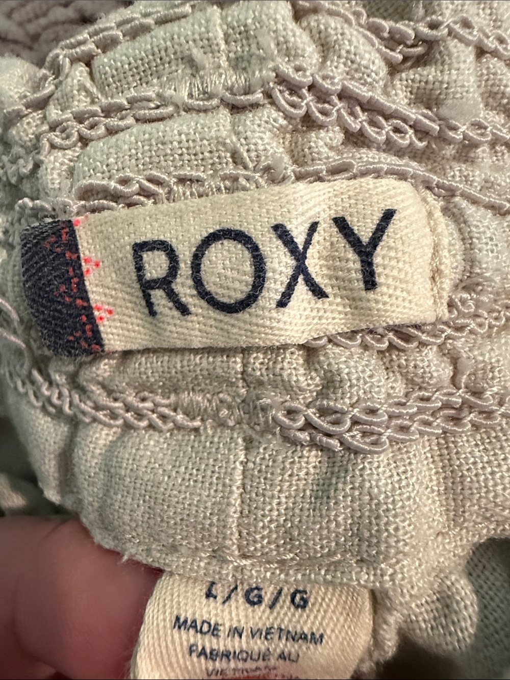 linen beach pants | roxy - Picture 3 of 3